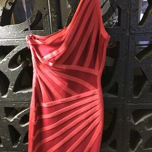 - Auentenic Herve Leger off shoulder dress NEW